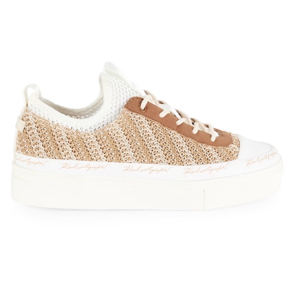 Karl Lagerfeld Shoes - Karl Lagerfeld Cona Low Top Platform Sneakers
